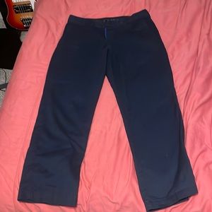 Dark blue Dickies 850 slim taper pants